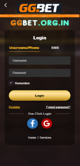 GGBET login